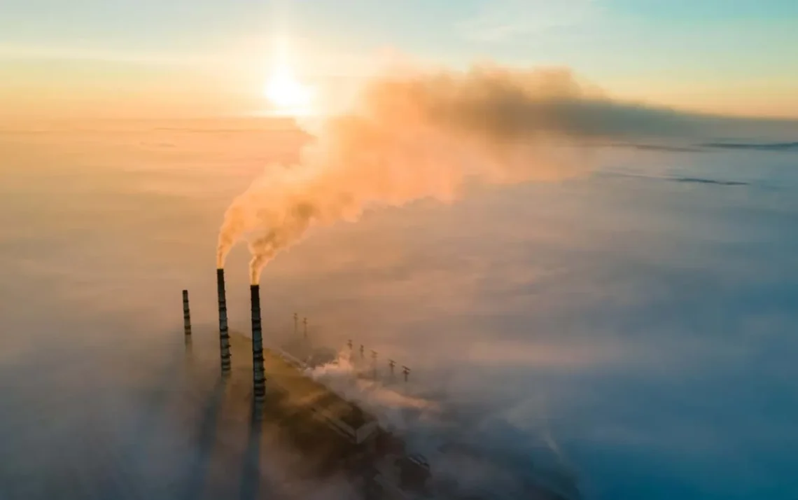 nível, de dióxido de carbono, concentrações de CO₂;